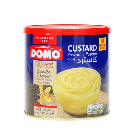Domo Custard  Vanille powder 300g*12stuk كاسترد دومو فانيل