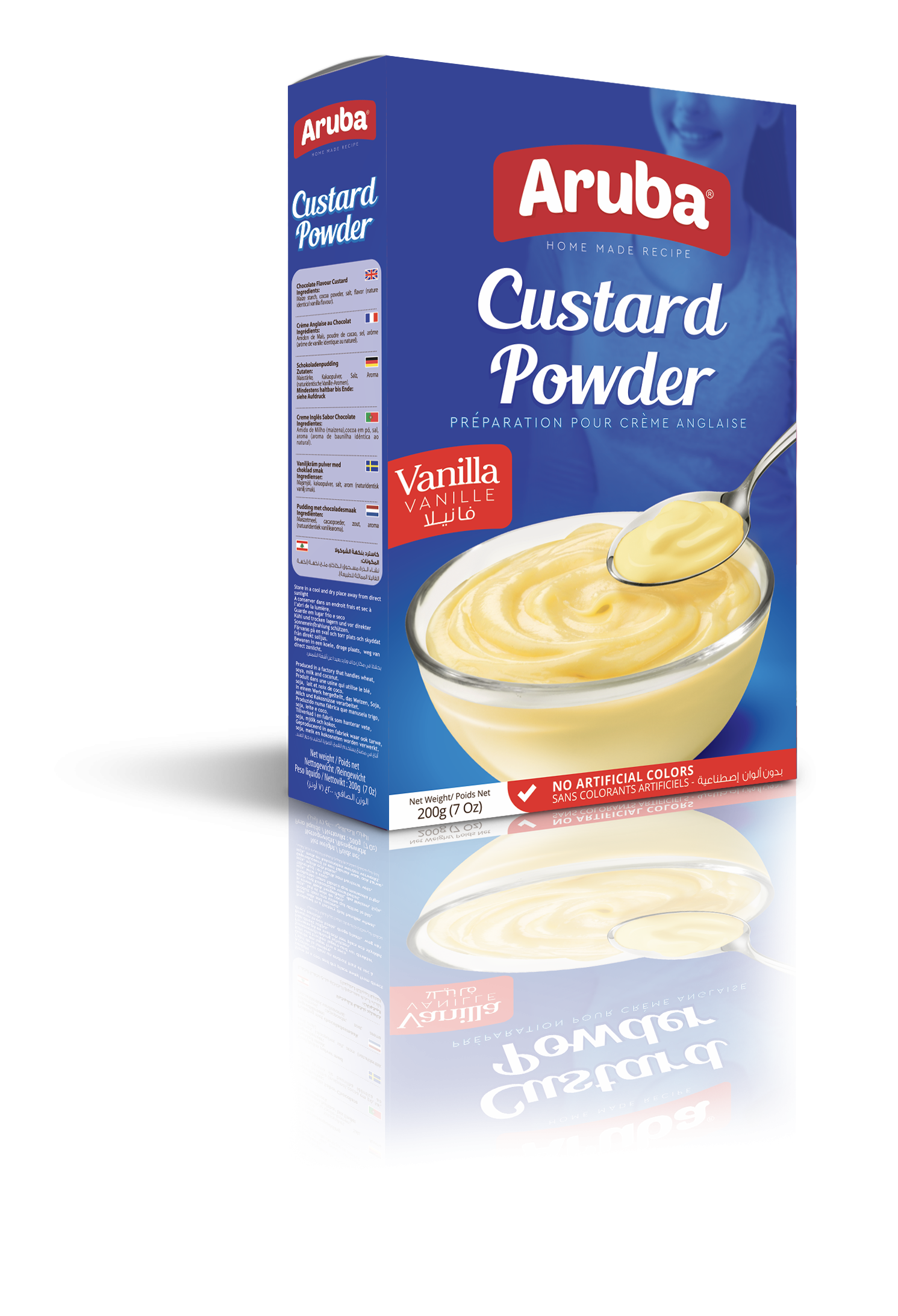 Aruba, Custard Vanilla, Lebanon, 24x200g  كاسترد اروبا