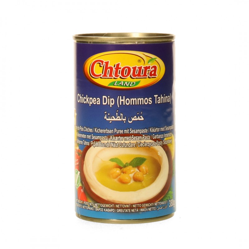 Chtoura Garden Hummus 24*185 Gr حمص بطحينة شتورة