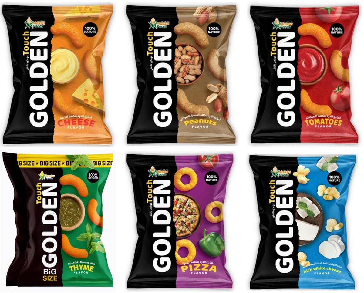 Golden Chips 6*18*30Grشيبس كولدن