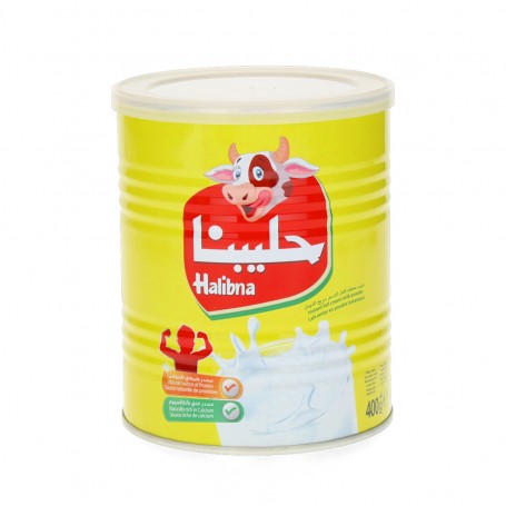 Halibna CAN Instant Powder Milk 24x400 gr حليبنا صغير معدن