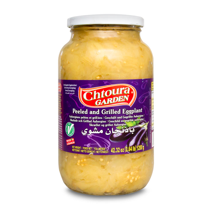 Chtoura Garden, Eggplant Grilled, Jars, Lebanon, 6x1200g  متبل شتورة بابا غنوج