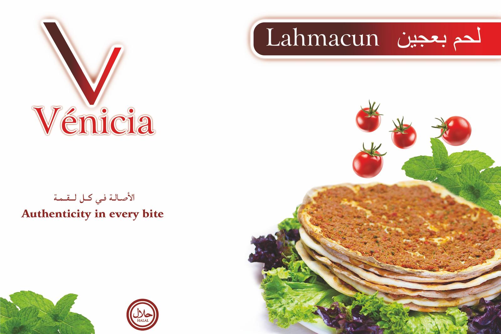 Venicia Lahmacun Zwart & Rode 1Kg لحم بعجين فينيسيا