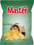 Master Chips, Salt & Vinegar, Lebanon 50*37g  شيبس ماستر ملح و خل