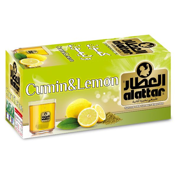 Al Attar, 12box24 bagsb Cumin & Lemon كمون وليمون العطار
