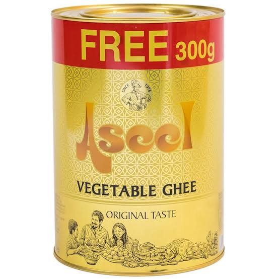 Aseel, Vegetable Fat, UAE, 6x2L + 300ML free (15% FREE الاصيل عرض 2 لتر