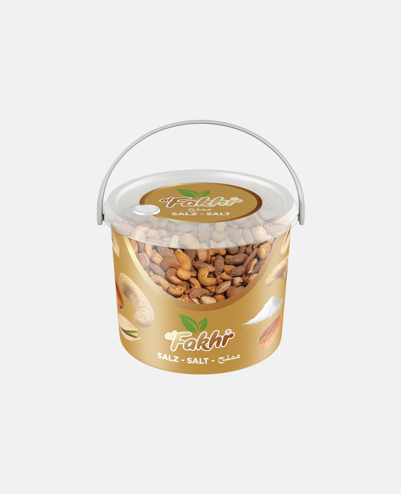 Alfakher Mix Nuts / Salted 6*900G Bucket تشكيلة مالحة الفاخر سطل