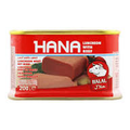 Hana Rundvlees Luncheon Meat 200gr*24stمرتديلا هنا بقر