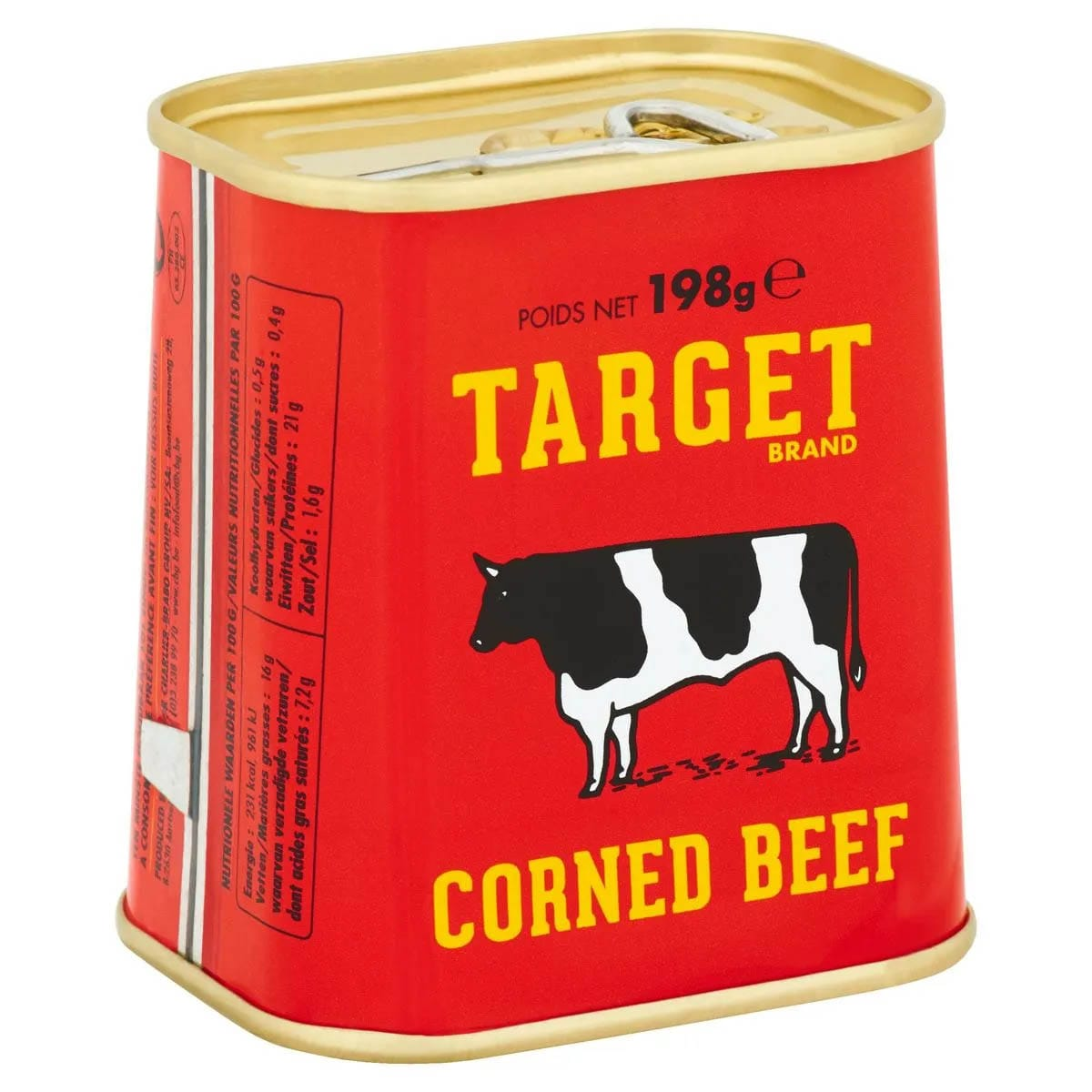 Target Corned Beef 24*198g لحم بقر كورنيد معلب
