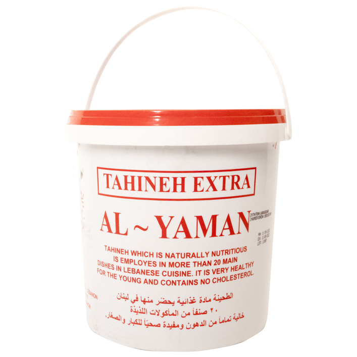 AL YAMAN SESAME PASTE 4*3,62KG طحينة اليمن