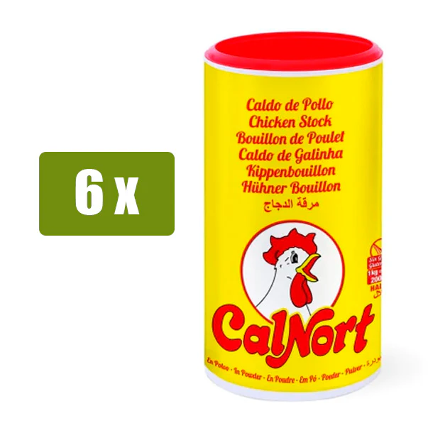 Kalnourt Chicken & Vegetble Bouillon 6*1K كالنورت خضار & دجاج