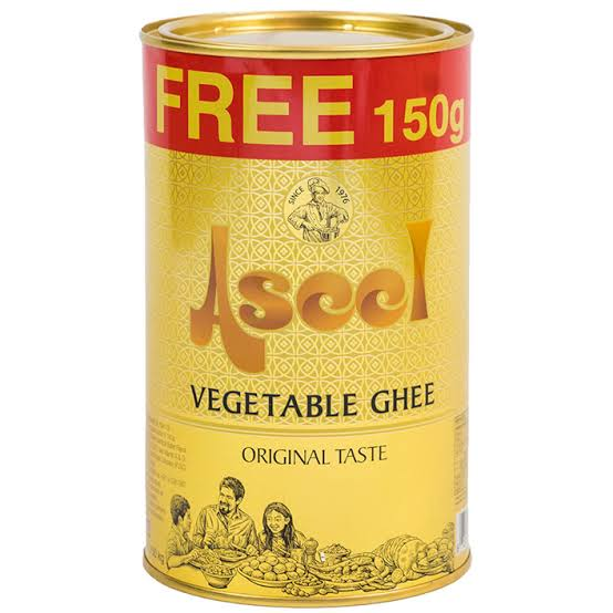Aseel, Vegetable Fat, UAE, 12x1L + 150 ML free (15% FREE) الاصيل 1 لتر عرض
