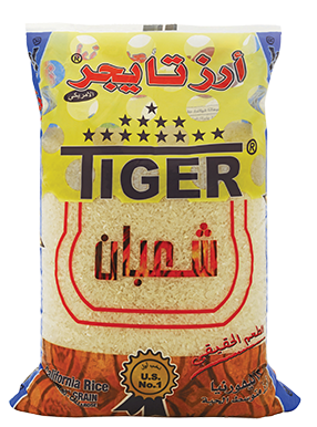 Tiger Medium Grain Camolino Rice 5x4,5kg رز تايجر