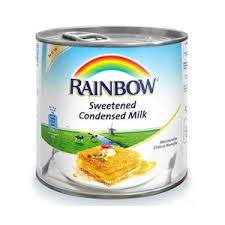 Rainbow Sweetend Milk 410g حليب مكثف ابو قوس