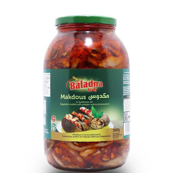 Baladna Eggplant Makdous 6*950 gr مكدوس بلدنا