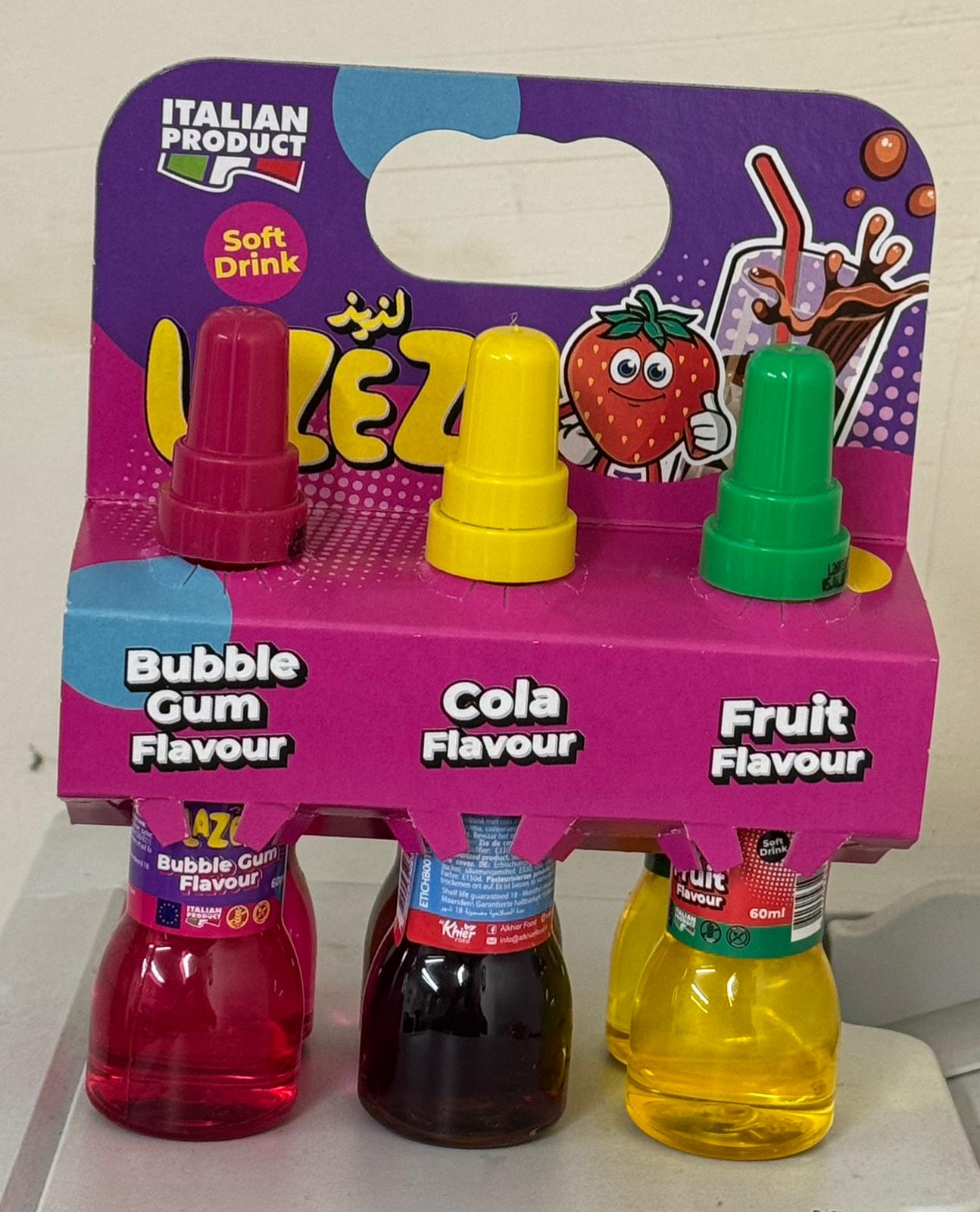 Lazez Juice Flavours 10*6*60 ml عصير لذيذ