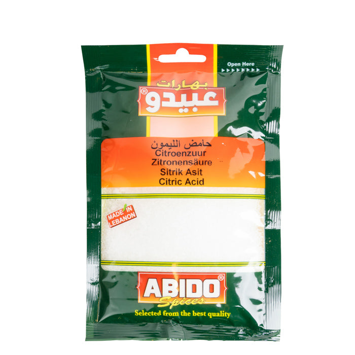 Abido, Citric Acid 100g*10st عبيدو ملح ليمون