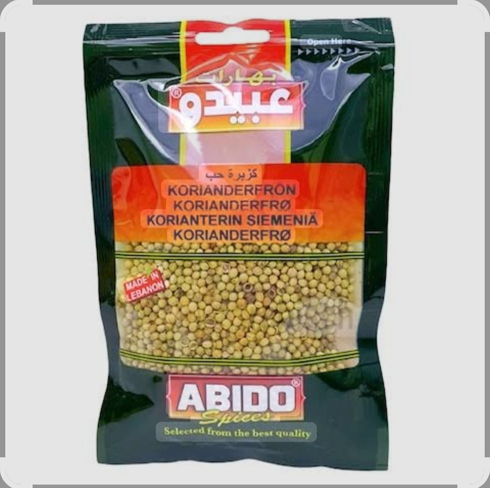 Abido, Coriander Seeds 30g*12st عبيدو كزبرة حب