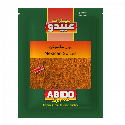 Abido Epices Mexican 10*50g بهار مكسيكانو عبيدو