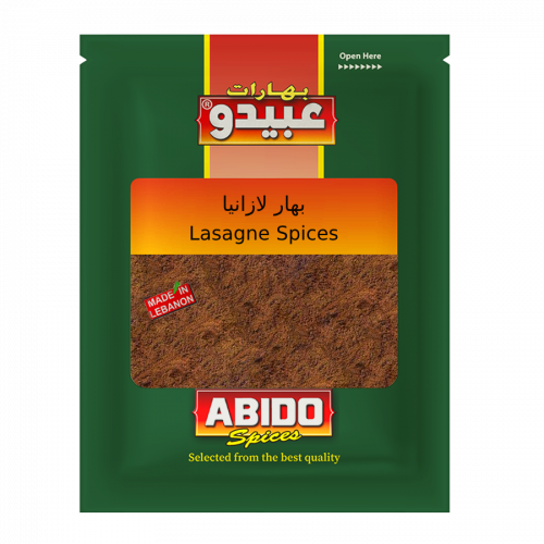 Abido, Lazania Spices, Lebanon, 10x50g لازانيا
