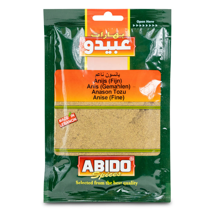 Anis gemahlen "Yanssoun" Abido 10*50g يانسون مطحون
