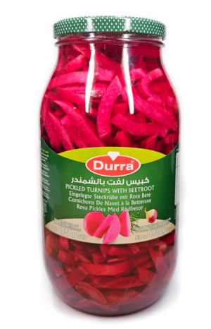 Durra Pickled Raap 4*2800gr مخلل لفت الدرة