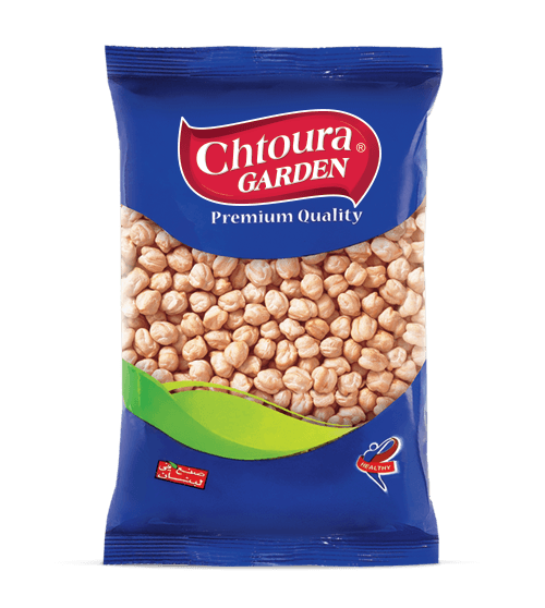 Chtoura Garden, Dried Chick Peas 8mm 12x900g حمص حب شتورة
