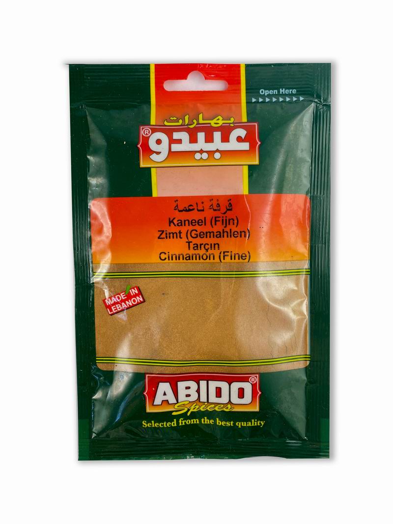 Cinnamon gemahlen Abido 10*50g قرفة ناعمة