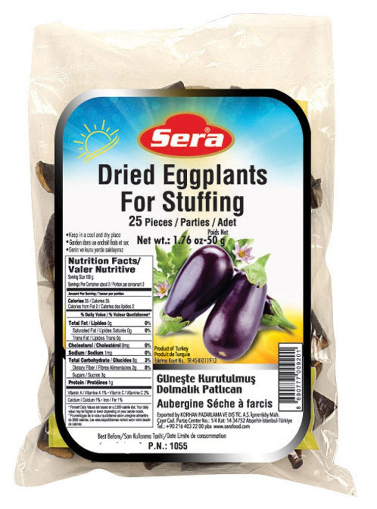 Dried Eggplant 25X40St باذنجان مجفف