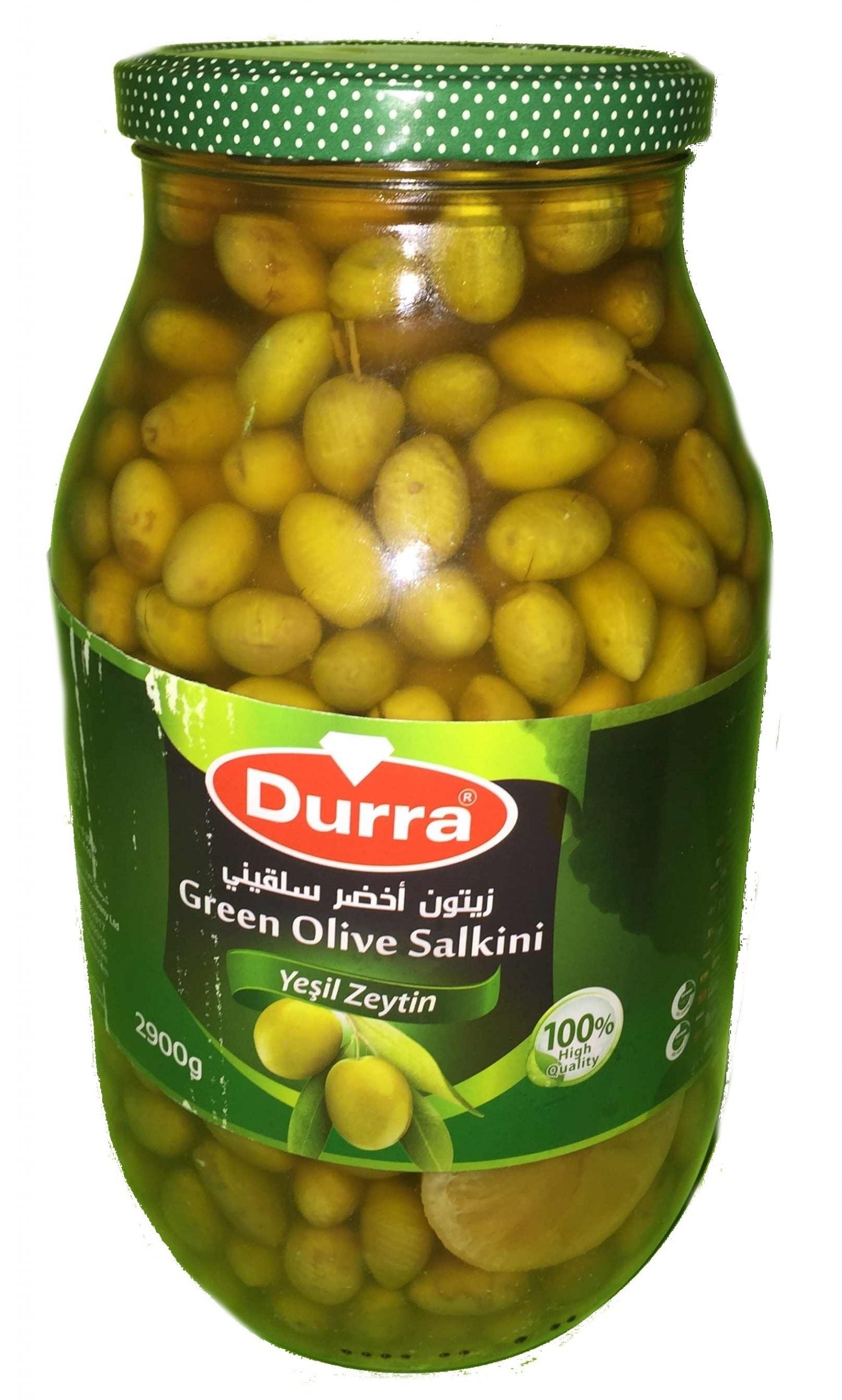 Durra Olijven Salkini 2900g*4st زيتون الدرة سلقيني