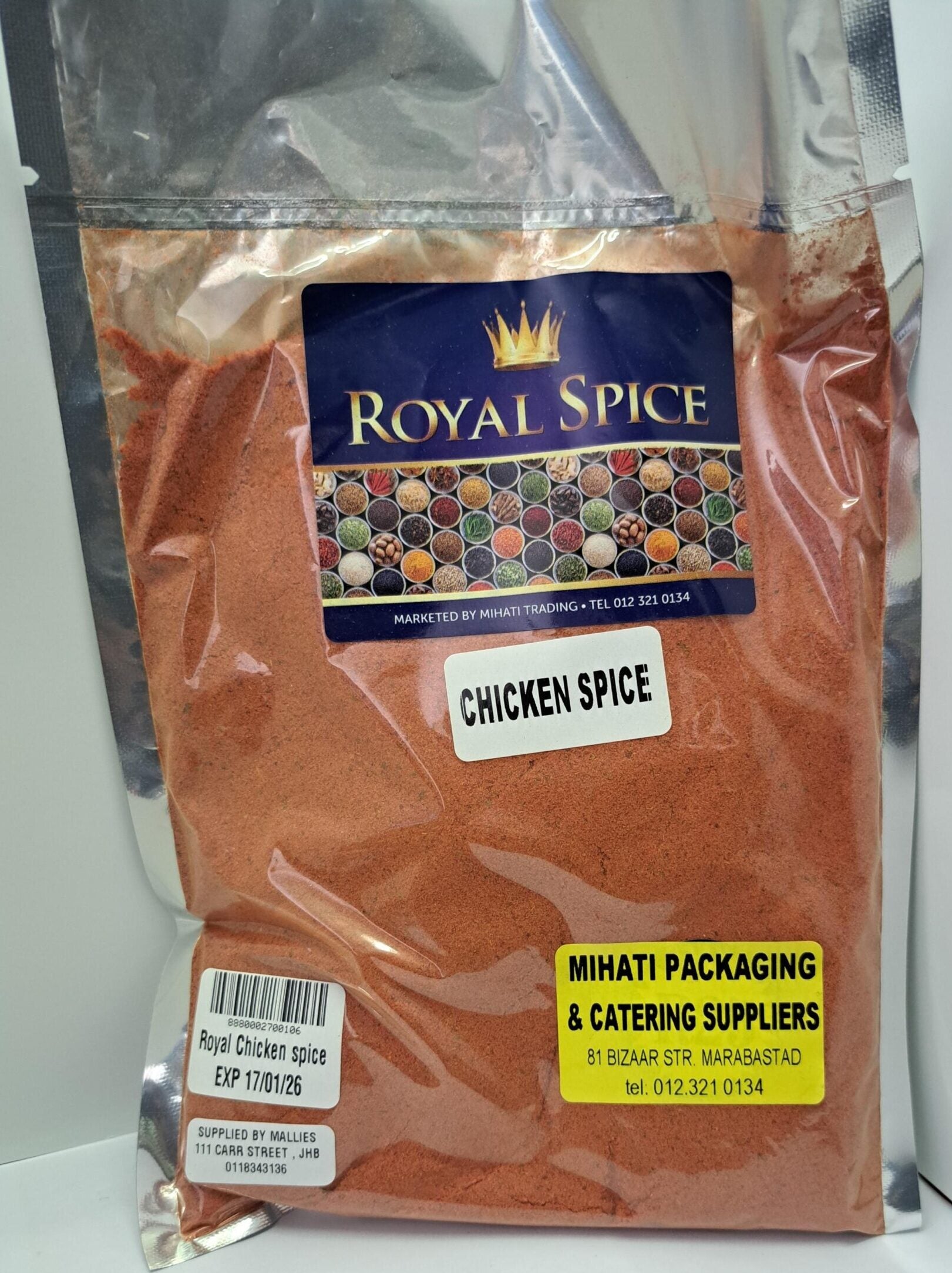 Escaope Chieken Spiice 10*50gr بهارات اسكالوب دجاج