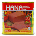 Hana Kip Luncheon Meat-Hot Pepper340gr*24st مرتديلا هنا دجاج حار