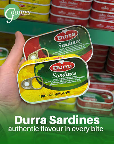 Al Dura Sardine in Veg Oil 50X125 Gr سردين الدرة حلو