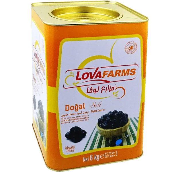 Lova Black olive 1*6kg زيتون اسود لوفا ( عطون )