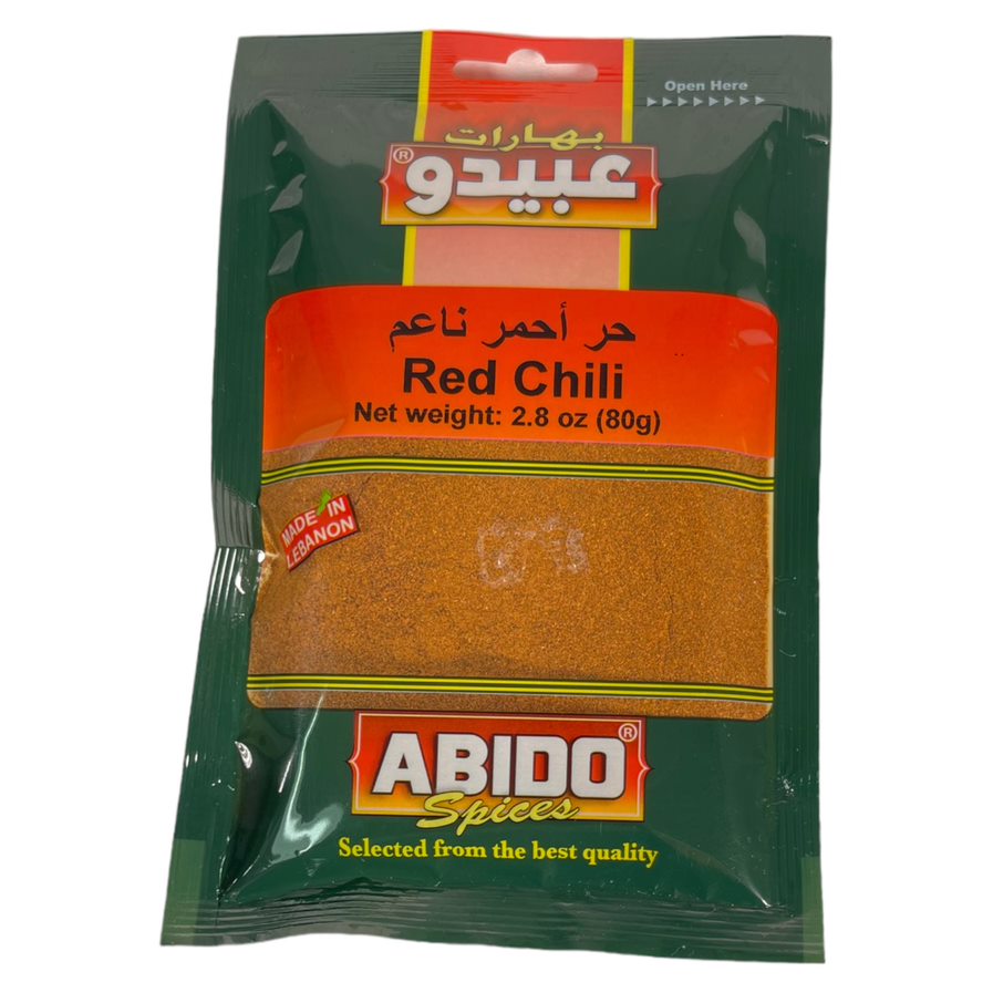 Red Chilli Powder10X50 g "Abido" حر احمر ناعم عبيدو