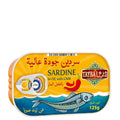 Tayba Sardine in Veg. Oli 50*125 سمك سردين طيبة حار + عادي